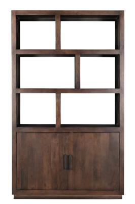 Livingfurn Wandkast 'Jaxx' Mangohout, 200 x 120cm