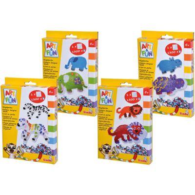 Simba Art & fun strijkkralen dieren set