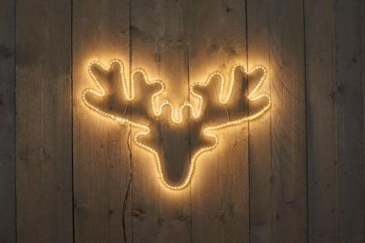 Smd hertenkop 60x42 cm 270led warm wit IP44 Anna's Collection - Annas collection