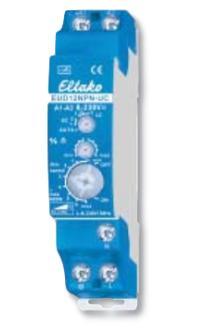 Eltako 21100806 DIN-rail dimmer Geschikt voor lampen: Gloeilamp, Spaarlamp, Halogeenlamp, TL-buis, LED-lamp Blauw, Grijs