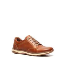 Hush Puppies leren veterschoenen cognac - thumbnail