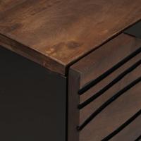 Dressoir met lade Bruin 60 x 33.5 x 75 cm Massief mangohout - thumbnail
