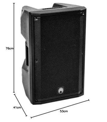 Omnitronic XKB-215A Actieve PA-speaker 38 cm 15 inch 300 W 1 stuk(s) Omnitronic XKB-215A Actieve PA-speaker 38 cm 15 inch 300 W 1 stuk(s)