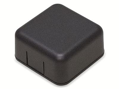 Hammond Electronics 1551SNAP1BK Universele behuizing 20 x 40 x 40 ABS Zwart 1 stuk(s)