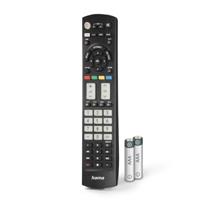 Hama Universele Afstandsbediening Panasonic TV IR Lerend + Lichtgevende Toetsen Zwart - thumbnail