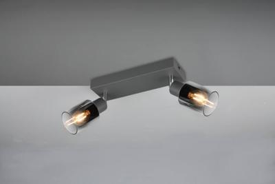 Trio 2-lichts plafondlampCadiz zwart - R81782042