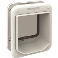 Cat Mate microchip kattenluik 85mm wit - thumbnail