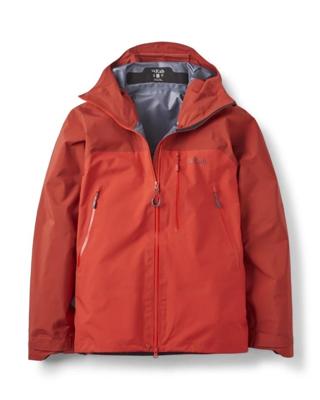 Rab Latok Mountain GTX Hardshell Jas Heren Tuscan Red/Dark Horizon MED