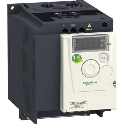 Schneider Electric Frequentieregelaar ATV12HU22M2 2.2 kW 1-fasig 200 V, 240 V Schneider Electric Frequentieregelaar ATV12HU22M2 2.2 kW 1-fasig 200 V, 240 V