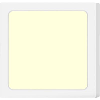 LED Downlight Pro Vierkant 18W - Warm Wit 3000K - Mat Wit Kunststof