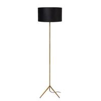 Lucide TONDO - Vloerlamp - Ø 38 cm - 1xE27 - Mat Goud / Messing - thumbnail