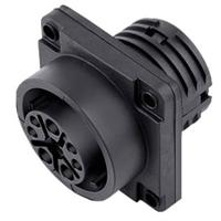 binder 09 6492 000 05 Ronde connector Flensbus Totaal aantal polen: 4 1 stuk(s) - thumbnail