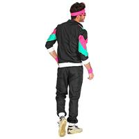 Disco Trainingspak Jaren 80 Zwart - thumbnail