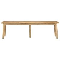 Bankje 160x40x45 cm massief mangohout - thumbnail