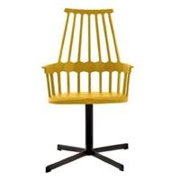 Kartell Comback Chair Draaibaar Geel - thumbnail