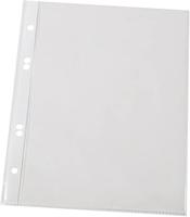 Q-CONNECT geperforeerde showtas A5 4-gaatsperforatie glashelder 100 micron pak van 100 stuks - thumbnail
