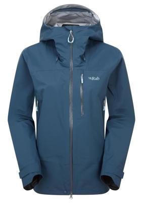 Rab Firewall Mountain Hardshell Jas Dames Tempest Blue 14/L