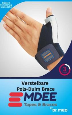 Emdee Verstelbare Pols-Duim Brace Emdee Verstelbare Pols-Duim Brace