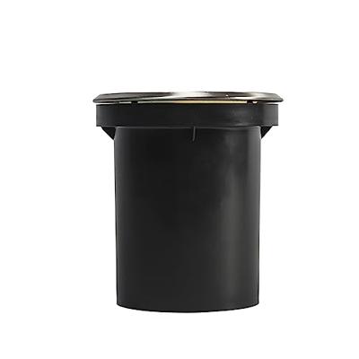 QAZQA Set van 3 buiten grondspots staal verstelbaar IP65 - Delux QAZQA Set van 3 buiten grondspots staal verstelbaar IP65 - Delux