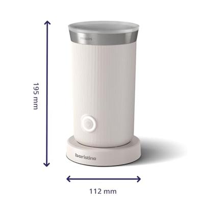 Philips BAR311/60 Baristina Melkopschuimer - Zwart