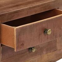 Tv-meubel 110x30x40 cm ruw mangohout - thumbnail