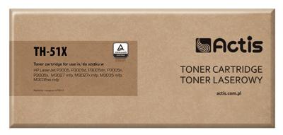 Actis Tonercartridge TH-51X (vervanging HP 51X Q7551X; Standaard; 13000 pagina's; zwart)