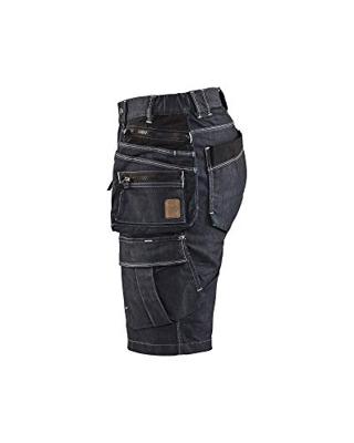 Blåkläder Dames Short Denim Stretch X1900 79921141 | Marineblauw/Zwart | Maat 40 - 7330509656723