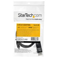StarTech.com 1m USB-C to DisplayPort 1.2 Kabel 4K 60Hz - Bidirectionele en Omkeerbare DP naar USB-C of USB-C naar DP Video Adapter Kabel - HBR2/HDR - USB Type-C/TB3 Monitorkabel - thumbnail