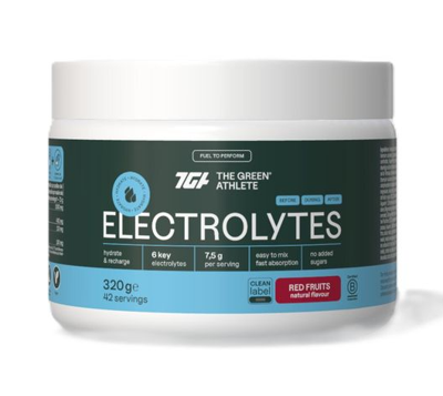 The Green Athlete Elektrolytes red fruits 320gr