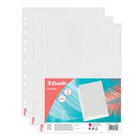 Esselte Colour&apos;Breeze geperforeerde showtas, ft A4, 43 micron, gekorreld, pak van 25 stuks - thumbnail