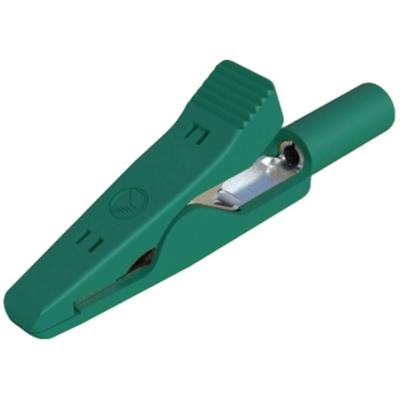 SKS Hirschmann MA 2 VA gn Grijpklem Bus 2 mm Ohne Messkategorie Groen