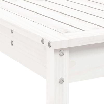 7-delige Barset massief grenenhout wit