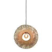 GOOD&MOJO Hanglamp 'Kalimantan' Small, Bamboe, kleur Naturel - thumbnail