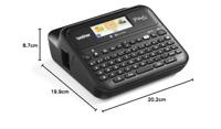 Brother PT-D610BTVP labelprinter Thermo transfer Bedraad en draadloos TZe Bluetooth - thumbnail