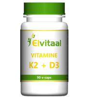 Elvitum Vitamine K2 D3 Vegicaps - thumbnail