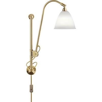Gubi Bestlite BL5 Wandlamp Met Stekker Porselein Messing Gubi Bestlite BL5 Wandlamp Met Stekker Porselein Messing