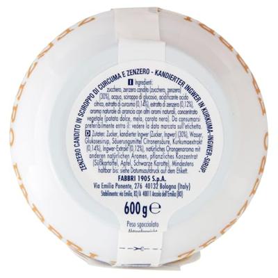 Fabbri - Zenzero Fabbri (Gember) - 600g