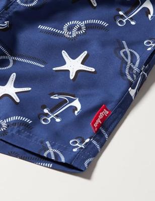 Playshoes zwemshort Maritim Marineblauw-158-164