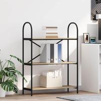 Boekenkast Sonoma eiken 80 x 30 x 109 cm Bewerkt hout - thumbnail