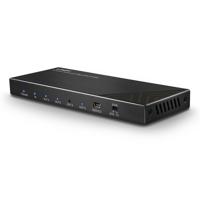 LINDY 38236 4 poorten HDMI-splitter 3840 x 2160 Pixel Zwart - thumbnail