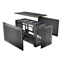 Sharkoon REBEL C20 RGB ITX computerbehuizing Zwart - thumbnail