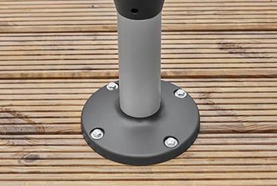 Automatische slanghaspel voor terras - GARDENA - RollUp - M - Wit - Lengte 20 m - Slang 13 mm