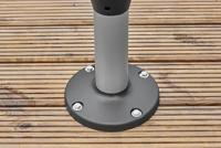 Automatische slanghaspel voor terras - GARDENA - RollUp - M - Wit - Lengte 20 m - Slang 13 mm - thumbnail