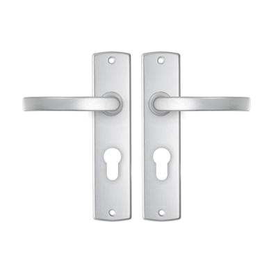 AXA | Binnendeurbeslag | Curve kruk | Blok | PC55 | Aluminium