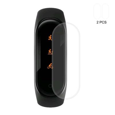 2 stuks DIDIT Hat-Prince TPU film Screen Protector voor Xiaomi mi band 4