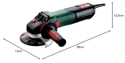 Metabo WEV 17-125 Quick Inox | Haakse slijper | 125 mm | 1700 Watt - 600517000