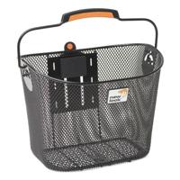 Fietsmand New Looxs Toscane Smartlock 19 liter 34 x 25 x 25 cm - zwart - thumbnail