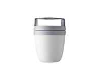 Mepal Ellipse Lunchpot 500+200 ml Nordic White - thumbnail
