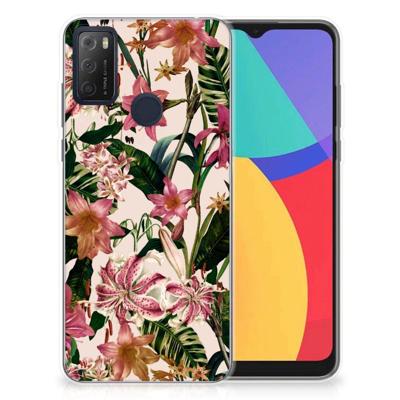 Alcatel 1S (2021) | TPU Case | Flowers