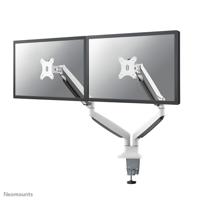 Neomounts nm-d750dwhite tv/ monitor full motion dual desk gas-spring mount, 2x - thumbnail